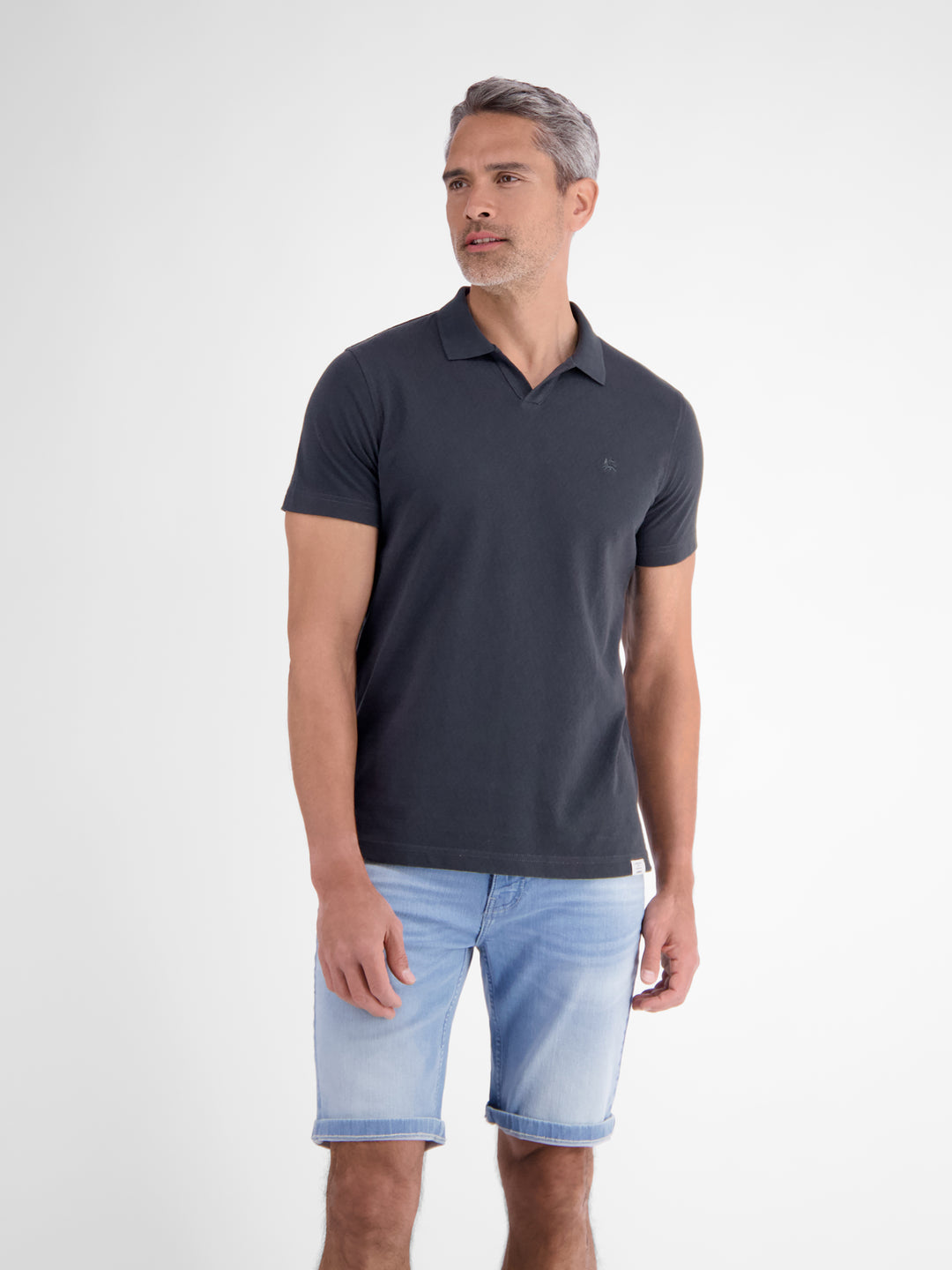 POLO 1/2 ARM, CLASSIC NAVY 485 Bild 3