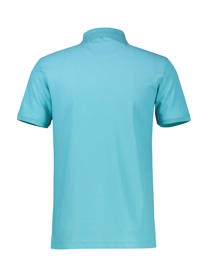 POLO 1/2 ARM, REEF BLUE 414 Bild 2