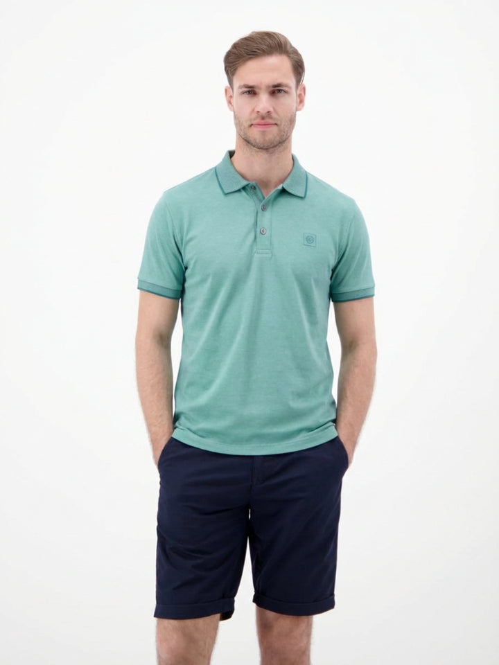 POLO 1/2 ARM, SOFT TEAL 662 Bild 3