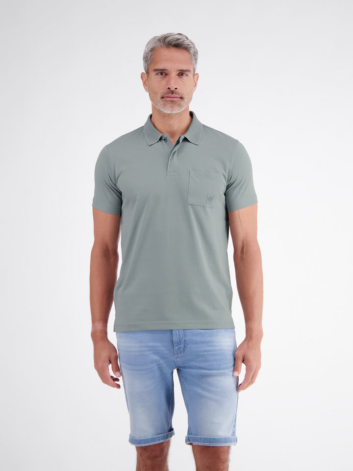 POLO 1/2 ARM, STORM GREY 228 Bild 3