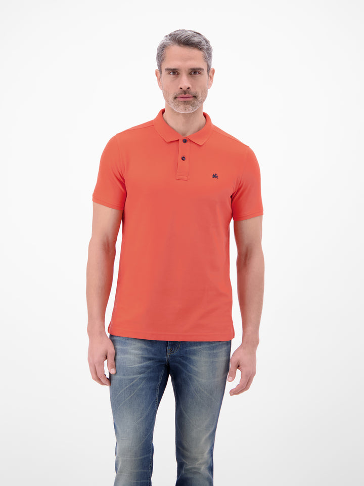 POLO 1/2 ARM, VIVID RED 328 Bild 3
