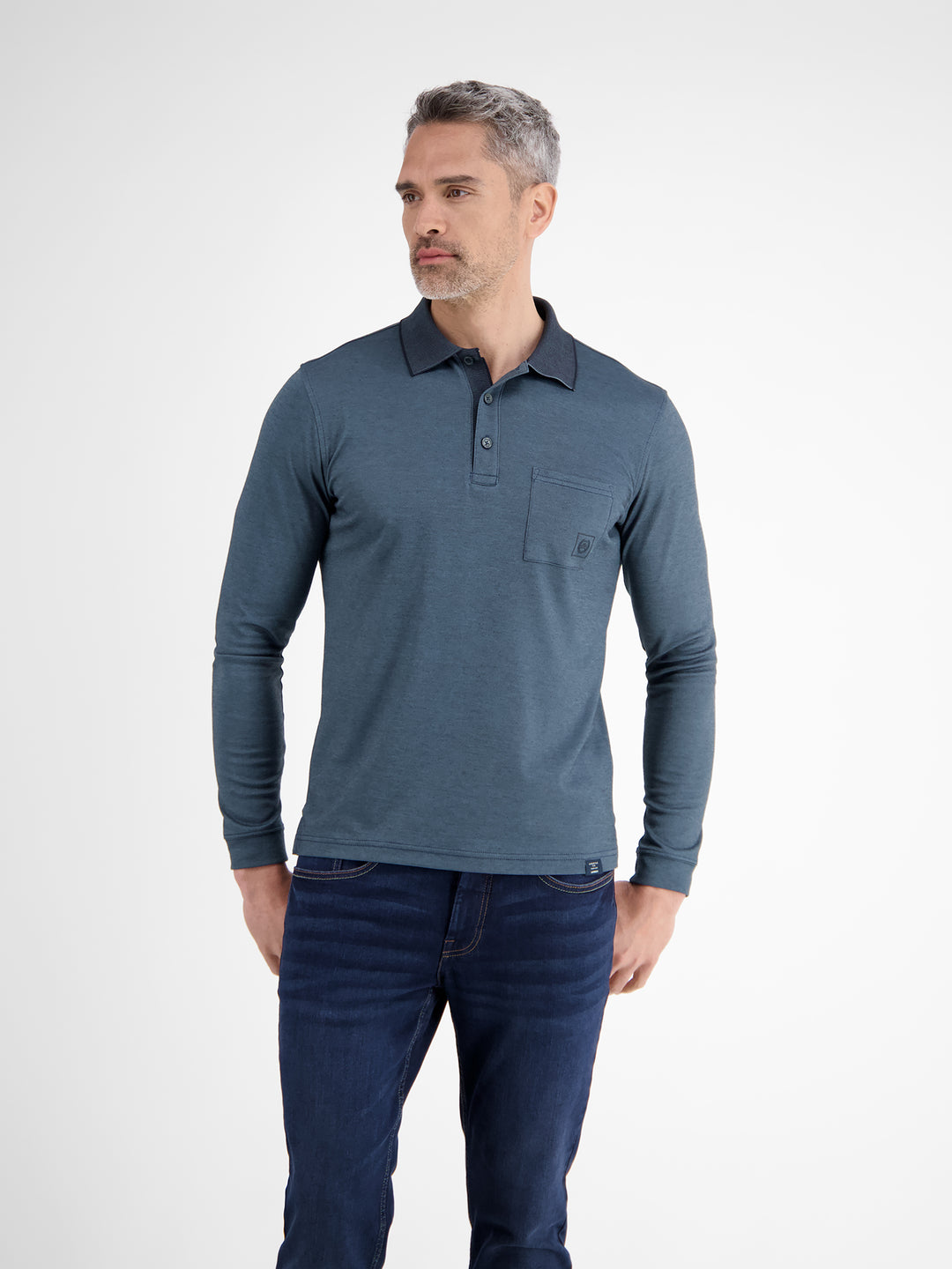 POLO/RUGBY 1/1 ARM (MIT K, CLASSIC NAVY 485 Bild 3