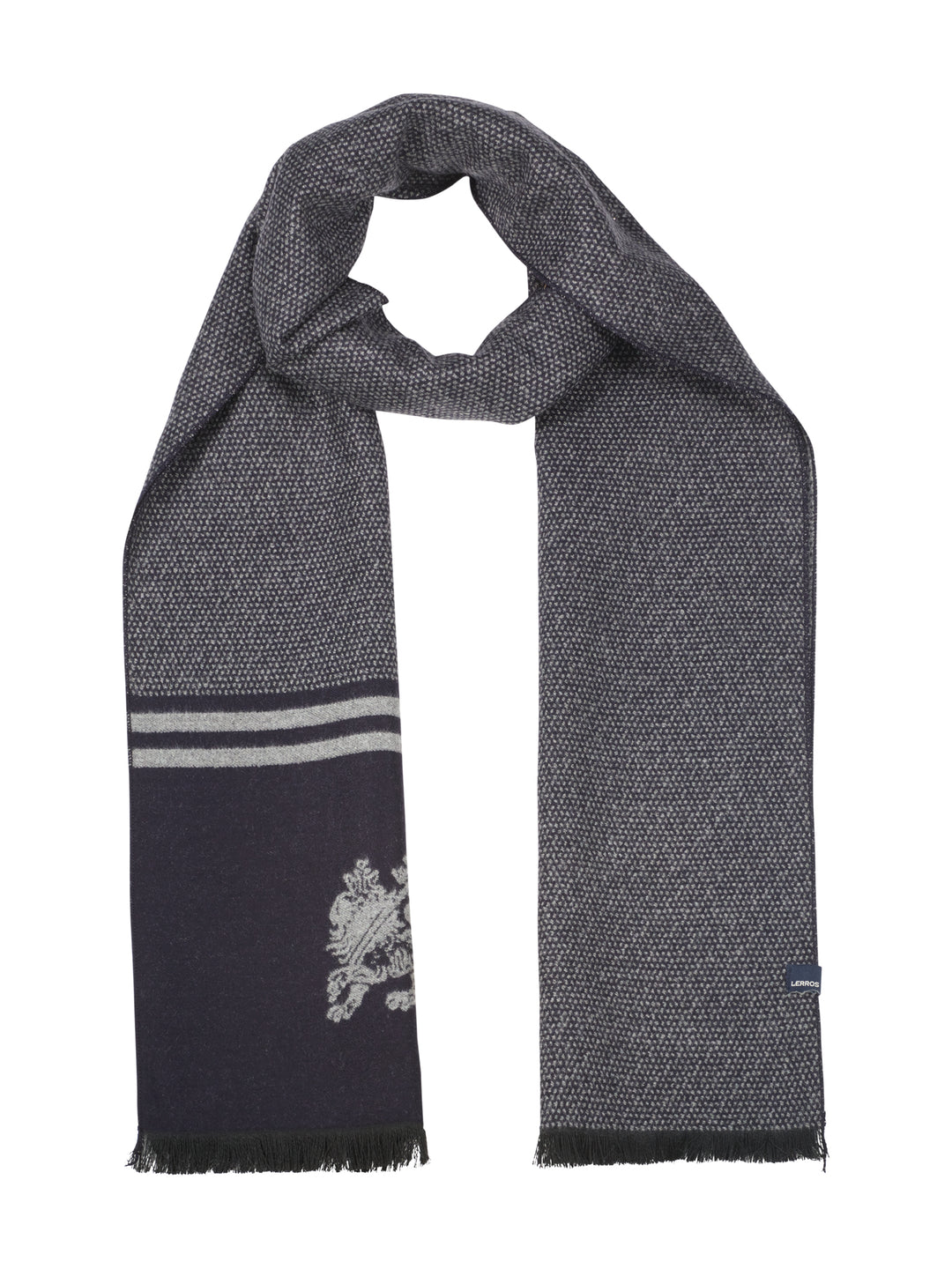 SCHAL GEWEBT/KONFEKTIONIE, CLASSIC NAVY 485 Bild 1