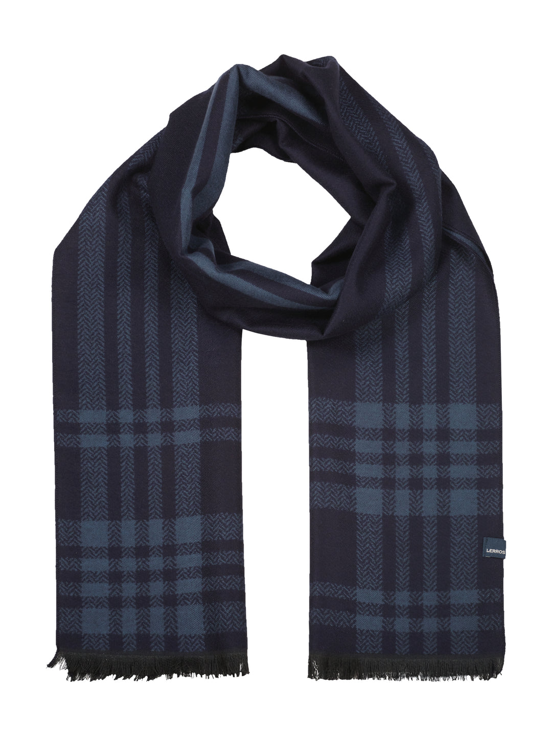 SCHAL GEWEBT/KONFEKTIONIE, CLASSIC NAVY 485 Bild 1