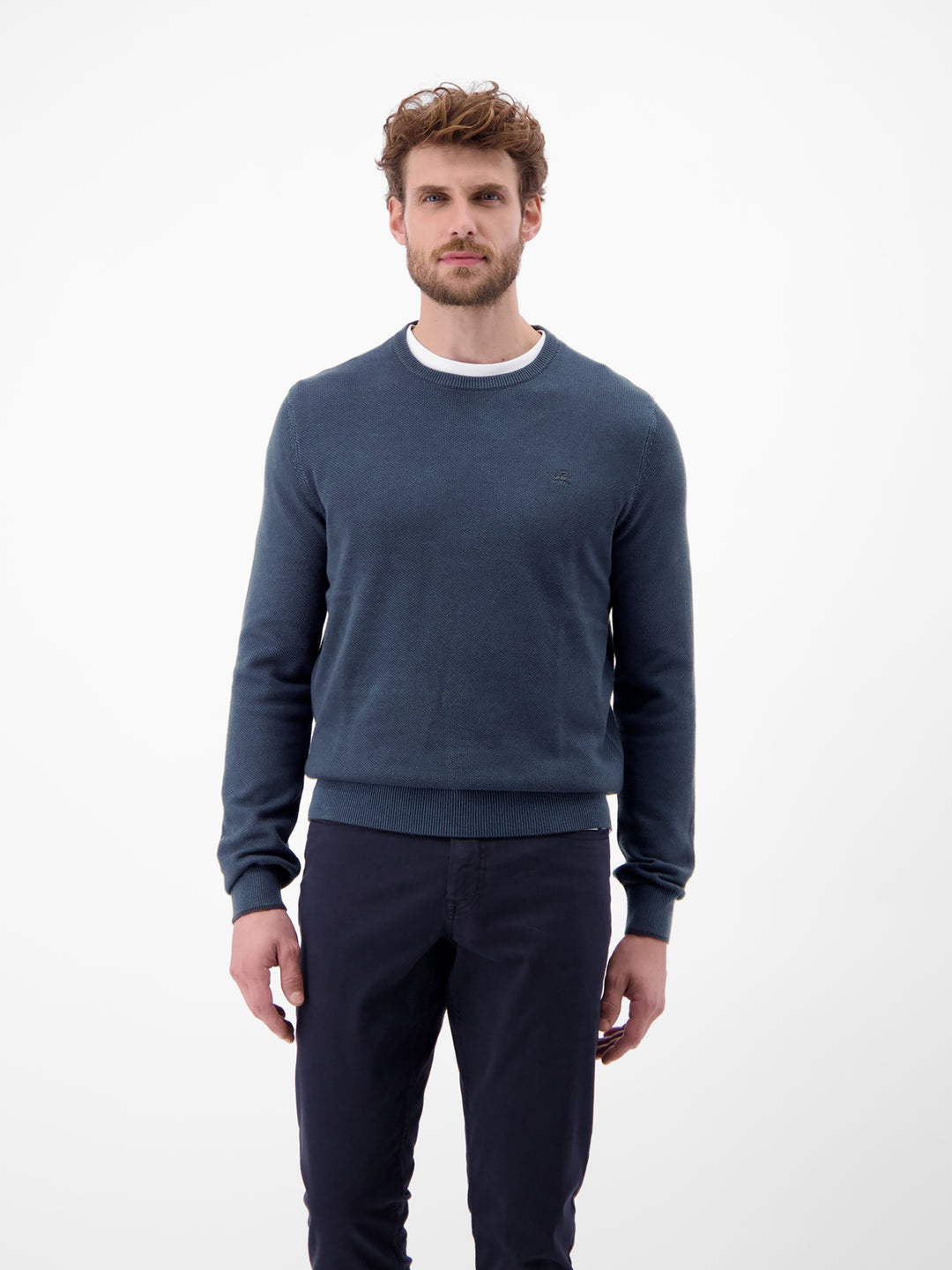 STRICK 1/1 ARM, CLASSIC NAVY 485 Bild 3