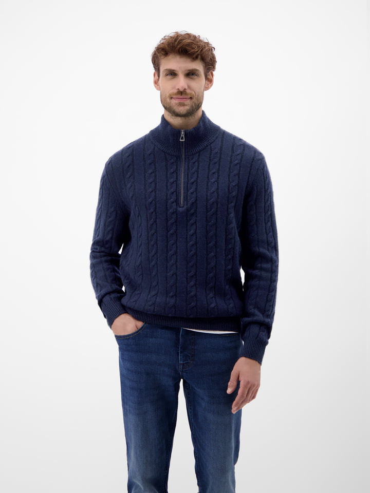STRICK 1/1 ARM, CLASSIC NAVY 485 Bild 3
