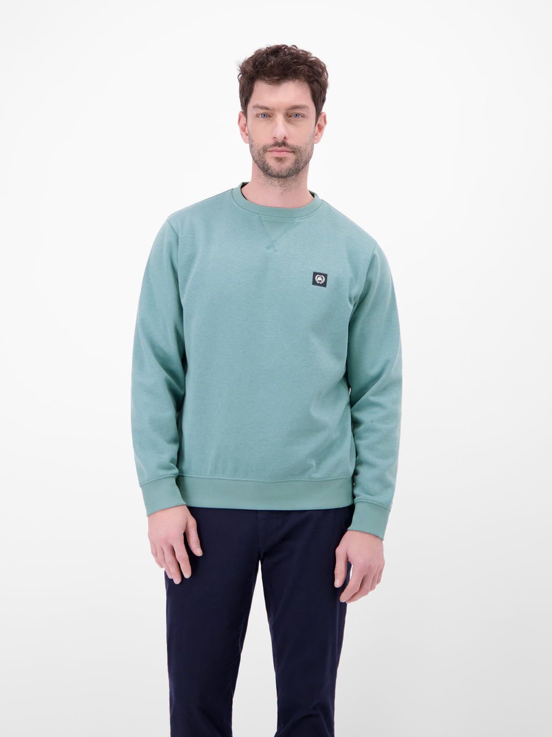 SWEATSHIRT/TROYER/RH/V-NE, ARCTIC BLUE 465 Bild 3
