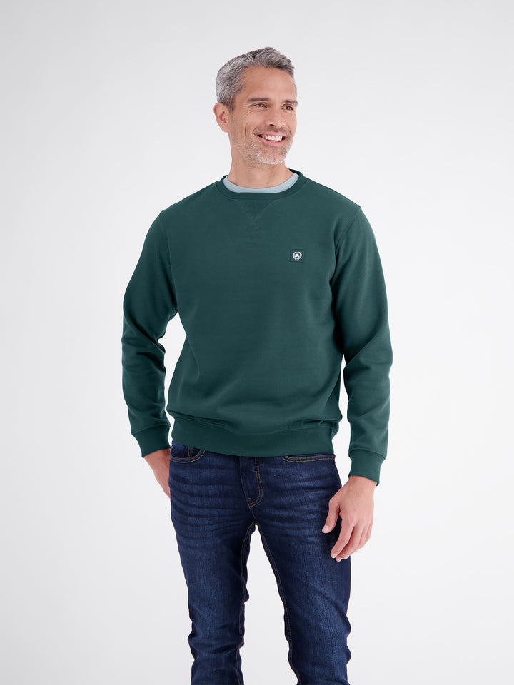 SWEATSHIRT/TROYER/RH/V-NE, CEDAR GREEN 664 Bild 3