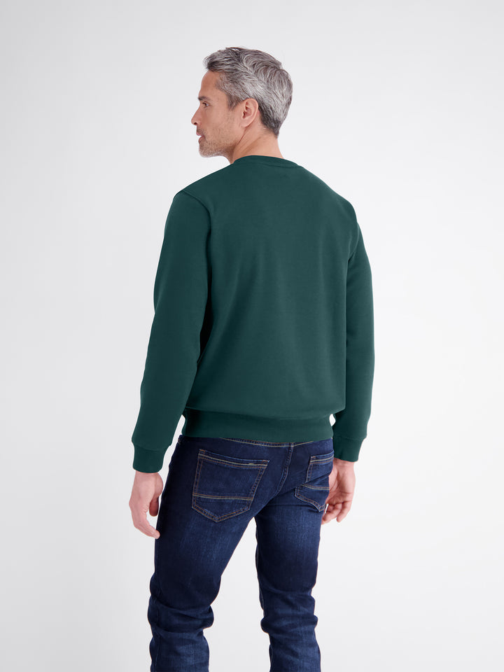 SWEATSHIRT/TROYER/RH/V-NE, CEDAR GREEN 664 Bild 4