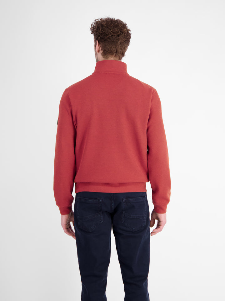 SWEATSHIRT/TROYER/RH/V-NE, MUTED RED 345 Bild 4