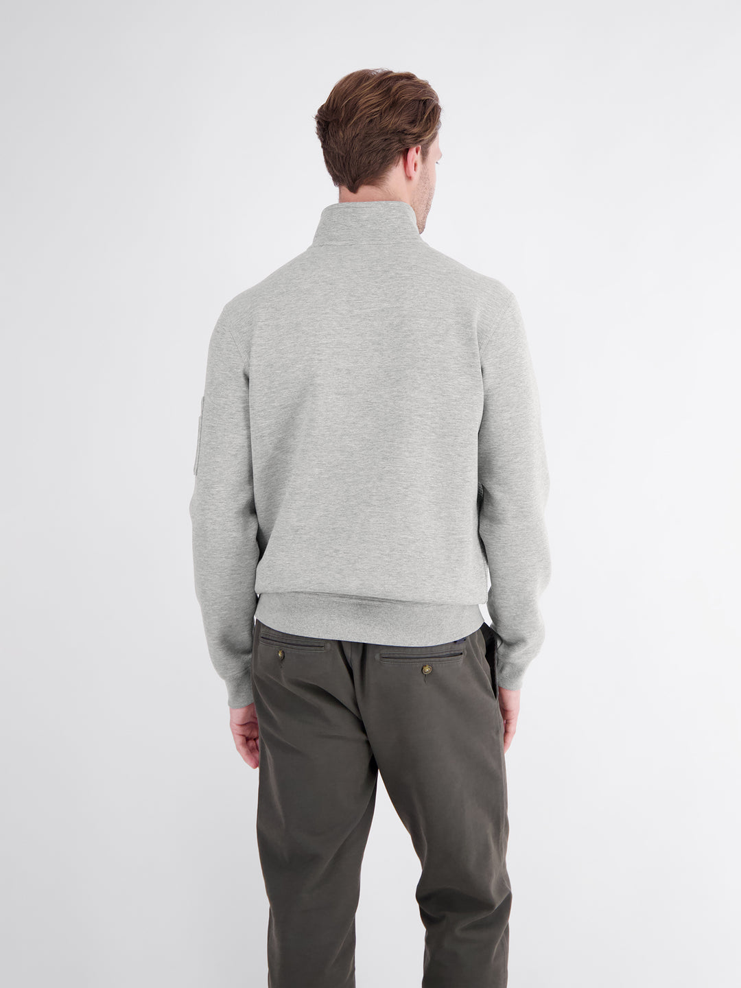 SWEATSHIRT/TROYER/RH/V-NE, PLATINUM GREY M 259 Bild 4