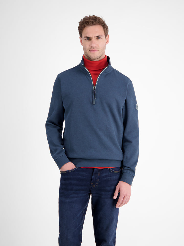 SWEATSHIRT/TROYER/RH/V-NE, STORM BLUE 448 Bild 3