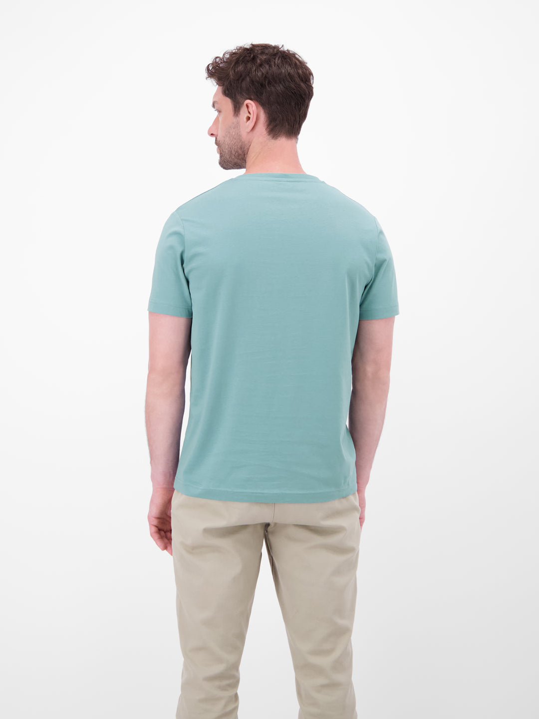 T-SHIRT/SERAFINO 1/2 ARM, ARCTIC BLUE 465 Bild 4