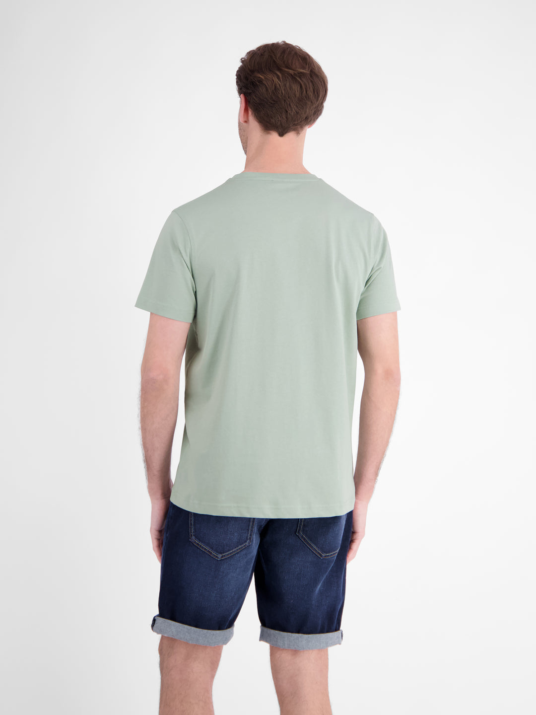 T-SHIRT/SERAFINO 1/2 ARM, BAY GREEN 613 Bild 4