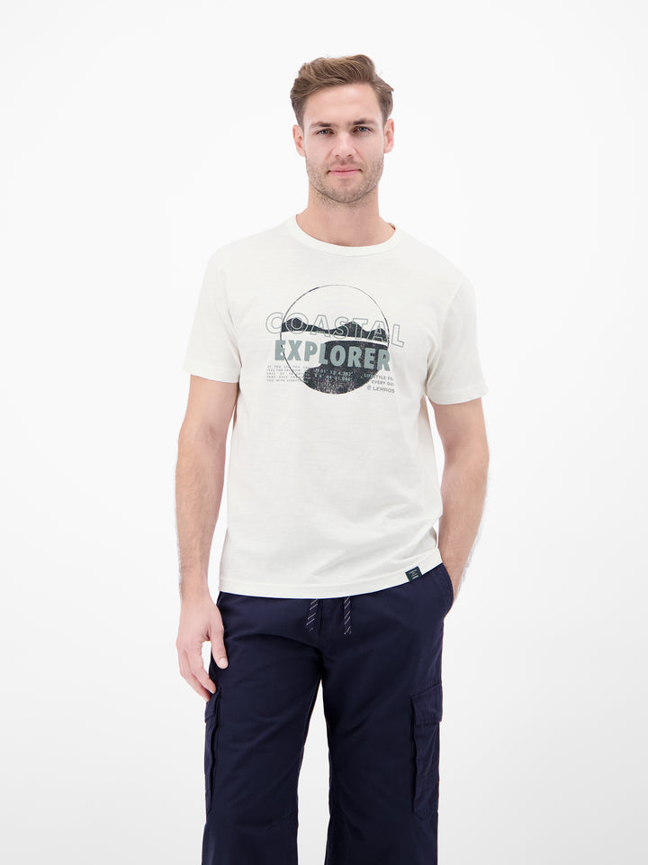 T-SHIRT/SERAFINO 1/2 ARM, BROKEN WHITE 103 Bild 3