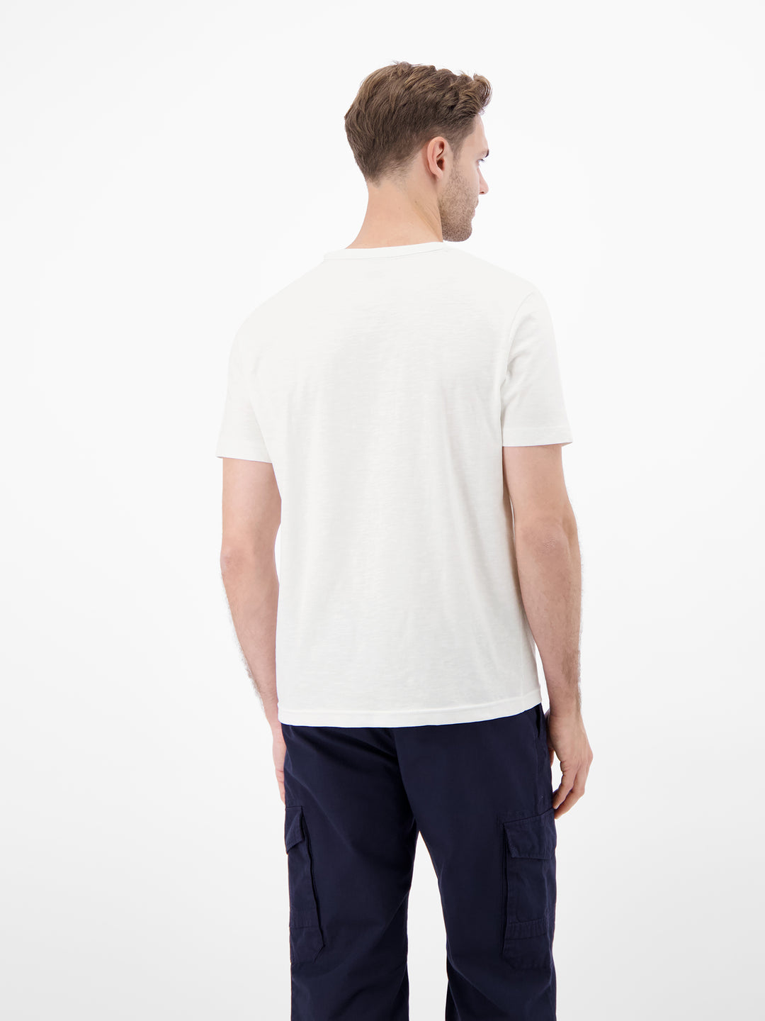 T-SHIRT/SERAFINO 1/2 ARM, BROKEN WHITE 103 Bild 4
