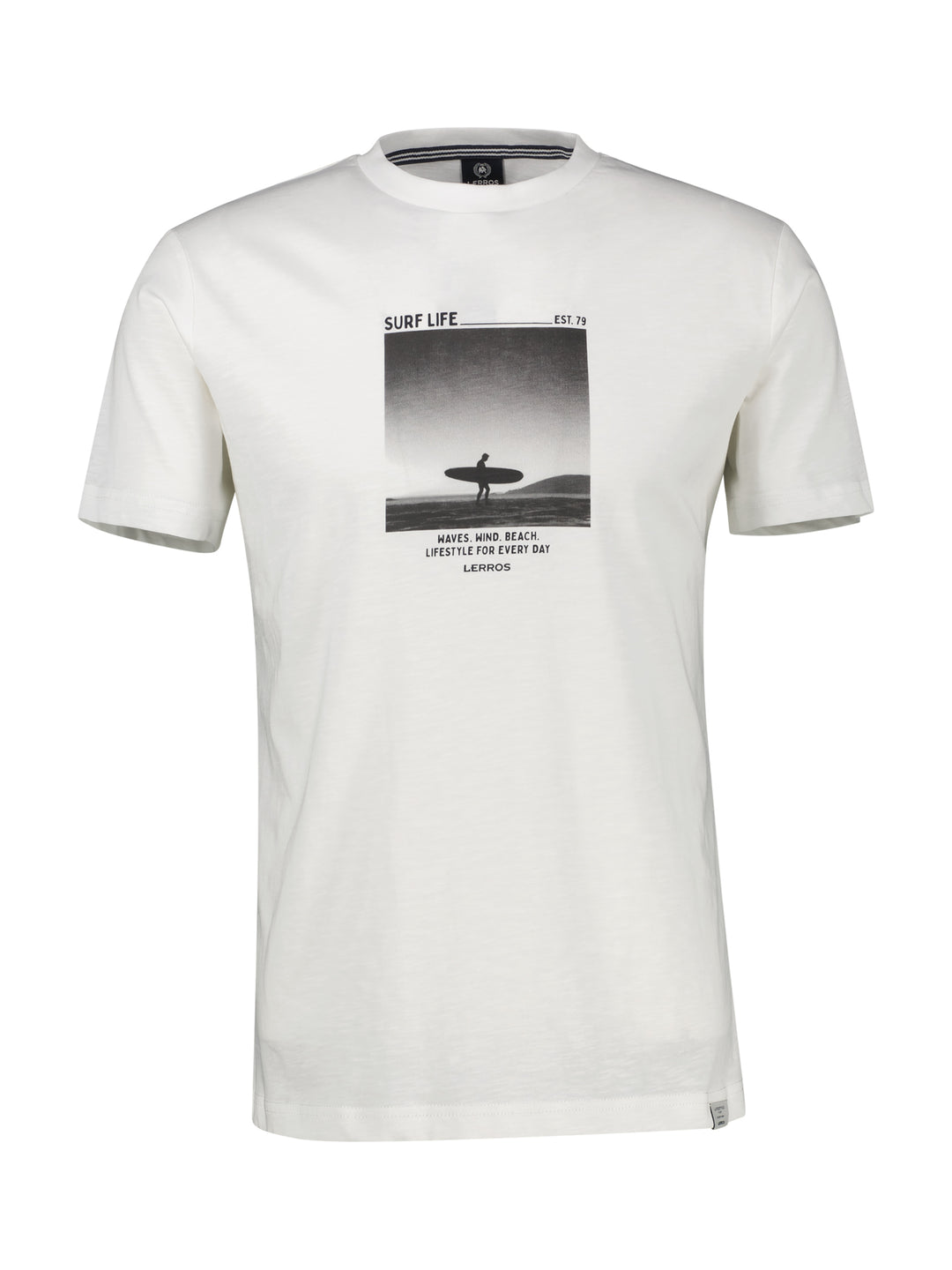 T-SHIRT/SERAFINO 1/2 ARM, BROKEN WHITE 103 Bild 1