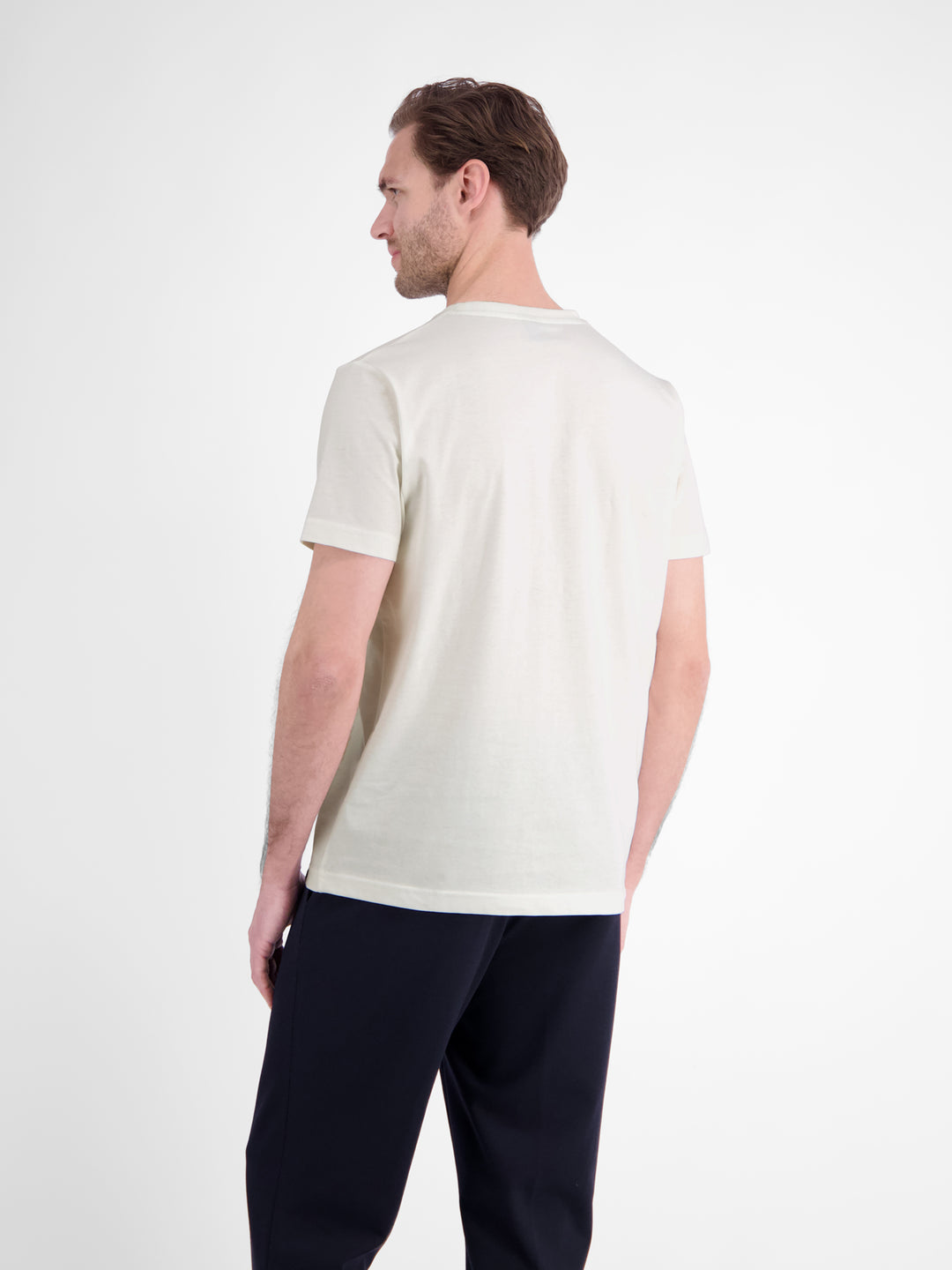 T-SHIRT/SERAFINO 1/2 ARM, BROKEN WHITE 103 Bild 4