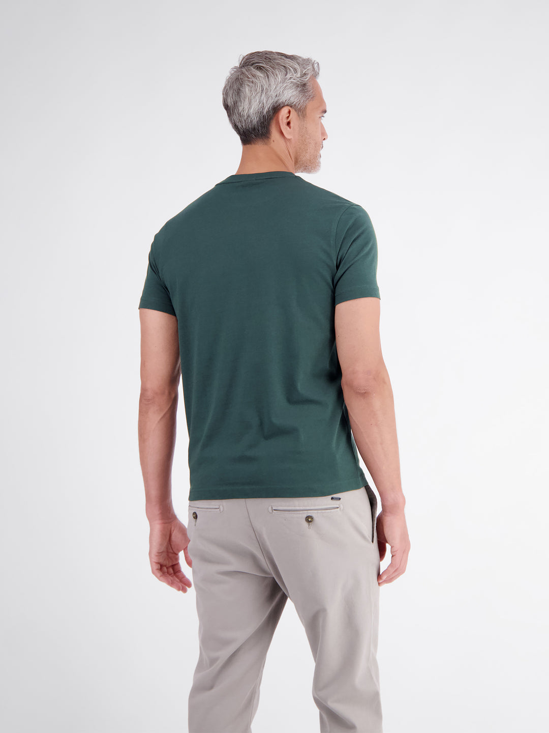 T-SHIRT/SERAFINO 1/2 ARM, CEDAR GREEN 664 Bild 4