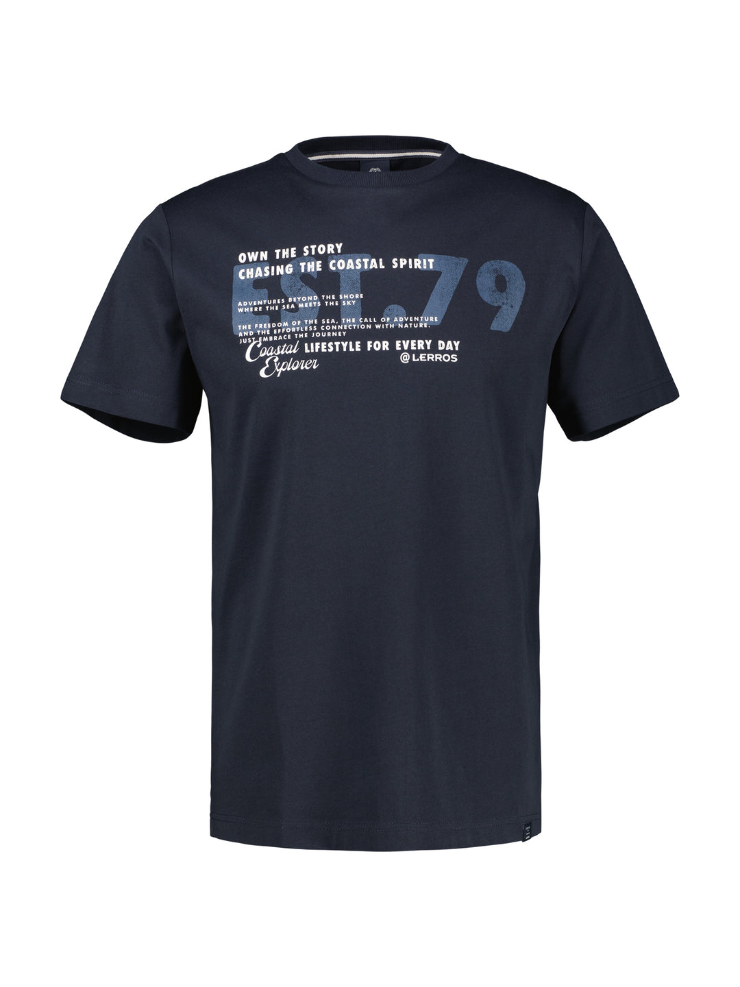 T-SHIRT/SERAFINO 1/2 ARM, CLASSIC NAVY 485 Bild 1