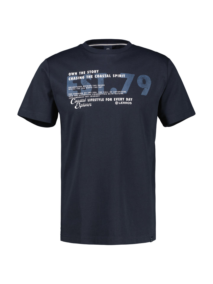 T-SHIRT/SERAFINO 1/2 ARM, CLASSIC NAVY 485 Bild 1