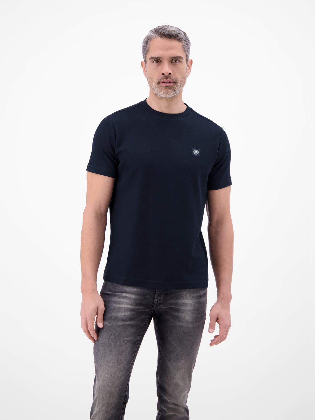 T-SHIRT/SERAFINO 1/2 ARM, CLASSIC NAVY 485 Bild 3