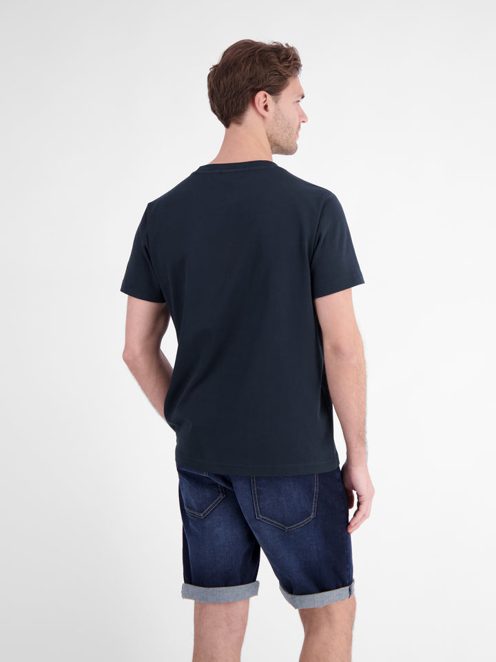 T-SHIRT/SERAFINO 1/2 ARM, CLASSIC NAVY 485 Bild 4