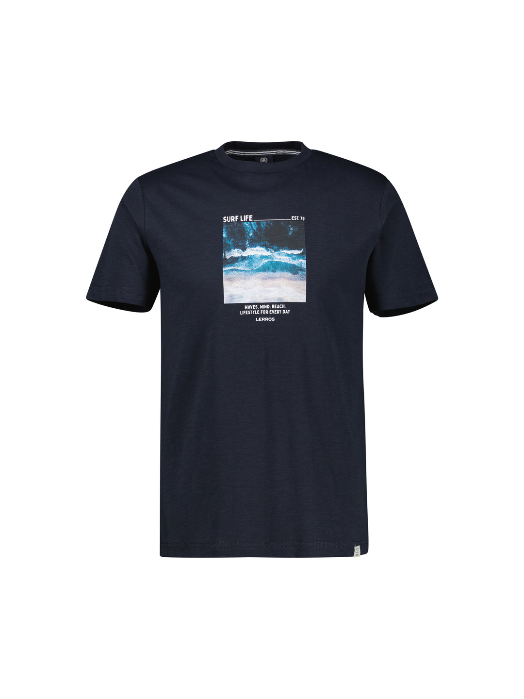 T-SHIRT/SERAFINO 1/2 ARM, CLASSIC NAVY 485 Bild 1
