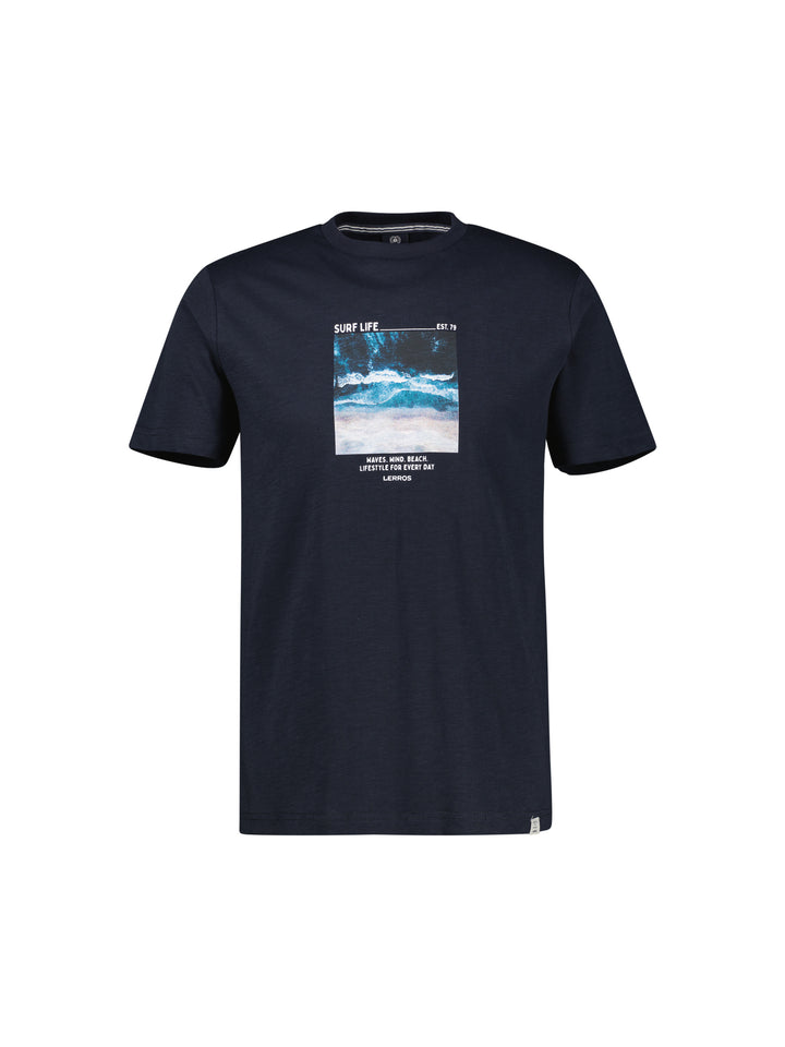 T-SHIRT/SERAFINO 1/2 ARM, CLASSIC NAVY 485 Bild 1