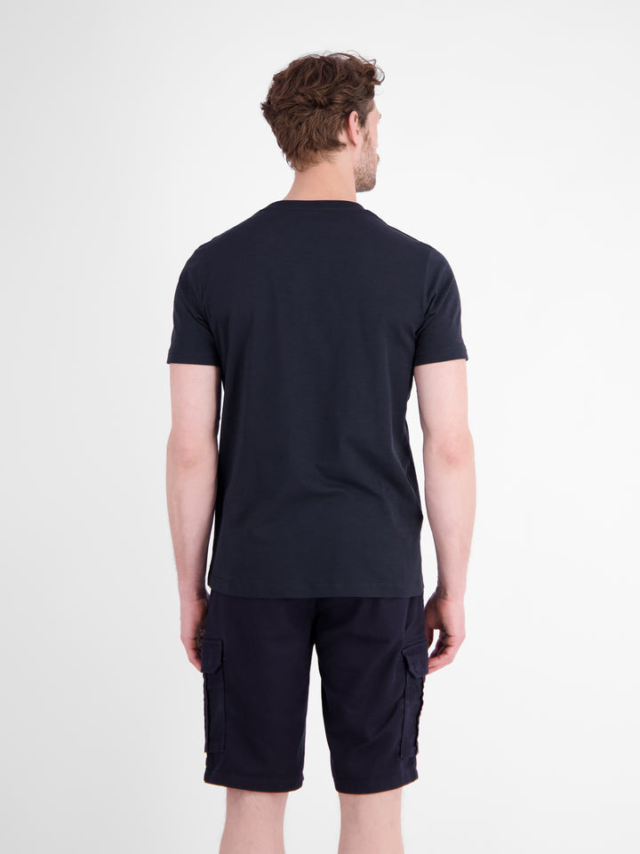 T-SHIRT/SERAFINO 1/2 ARM, CLASSIC NAVY 485 Bild 4