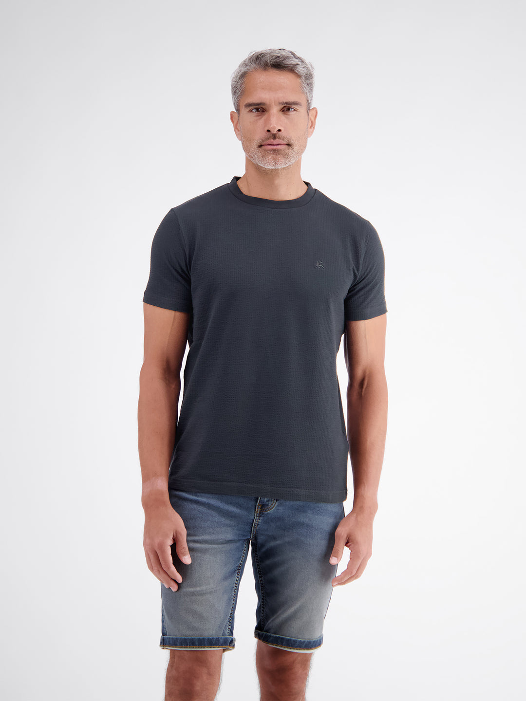 T-SHIRT/SERAFINO 1/2 ARM, CLASSIC NAVY 485 Bild 3