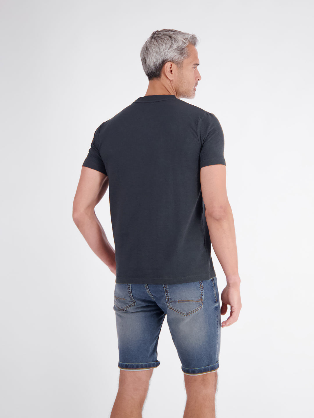 T-SHIRT/SERAFINO 1/2 ARM, CLASSIC NAVY 485 Bild 4