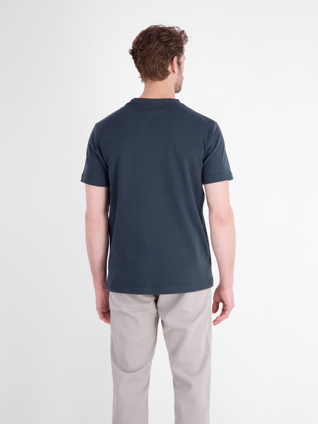 T-SHIRT/SERAFINO 1/2 ARM, CLASSIC NAVY 485 Bild 4