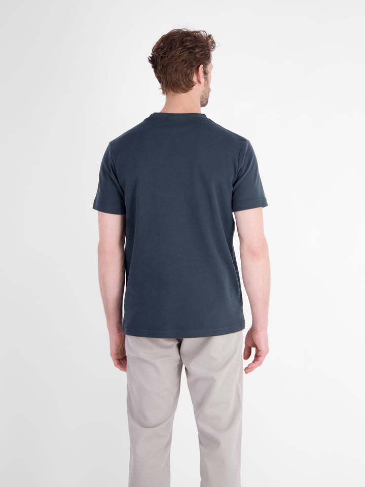 T-SHIRT/SERAFINO 1/2 ARM, CLASSIC NAVY 485 Bild 4