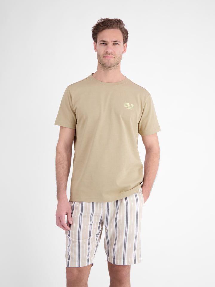 T-SHIRT/SERAFINO 1/2 ARM, GRAVEL BEIGE 139 Bild 3
