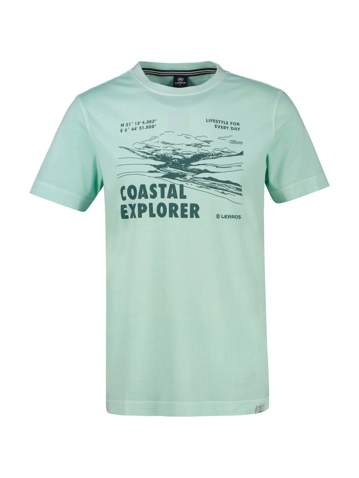 T-SHIRT/SERAFINO 1/2 ARM, MINT WATER 621 Bild 1