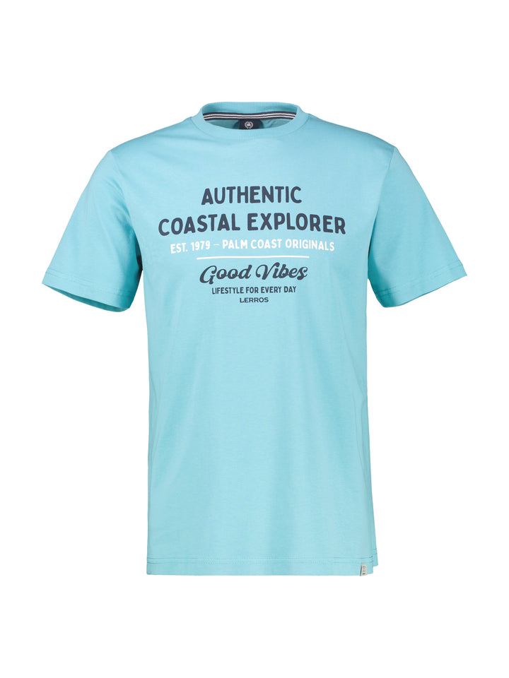 T-SHIRT/SERAFINO 1/2 ARM, REEF BLUE 414 Bild 1