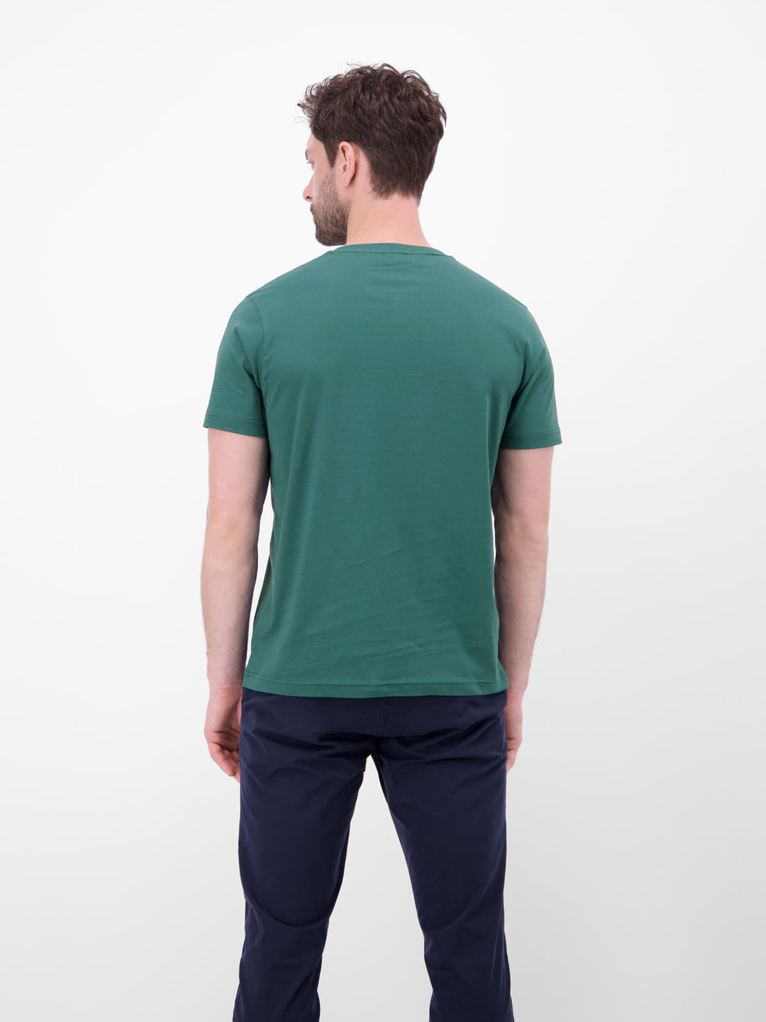 T-SHIRT/SERAFINO 1/2 ARM, SOFT TEAL 662 Bild 4