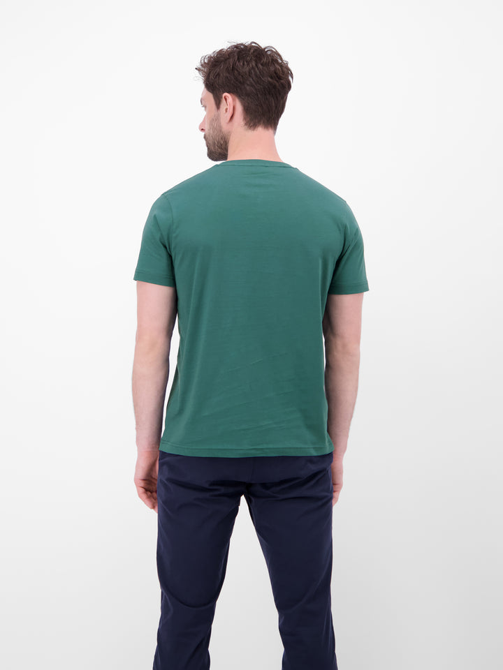T-SHIRT/SERAFINO 1/2 ARM, SOFT TEAL 662 Bild 4