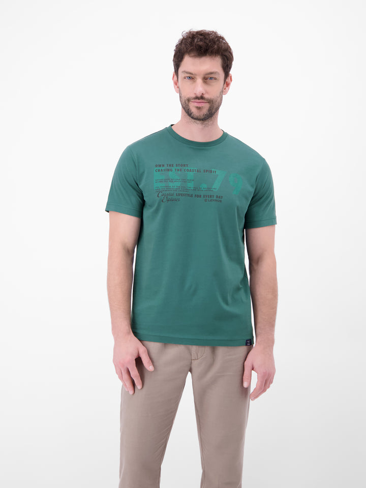 T-SHIRT/SERAFINO 1/2 ARM, SOFT TEAL 662 Bild 3