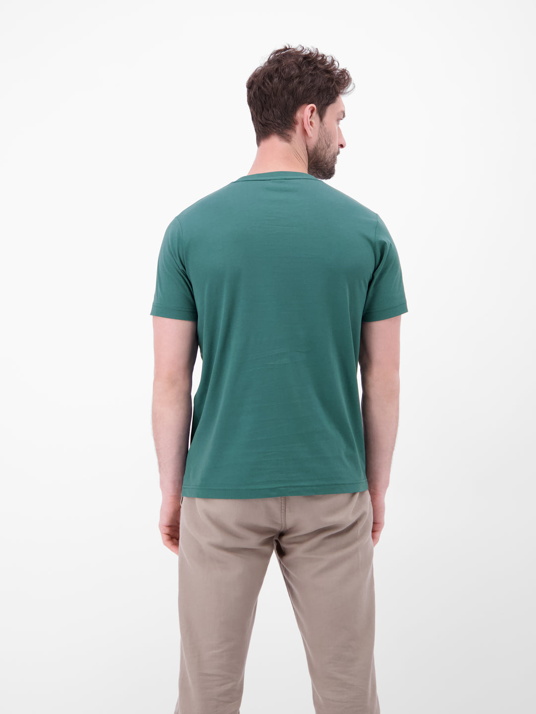 T-SHIRT/SERAFINO 1/2 ARM, SOFT TEAL 662 Bild 4
