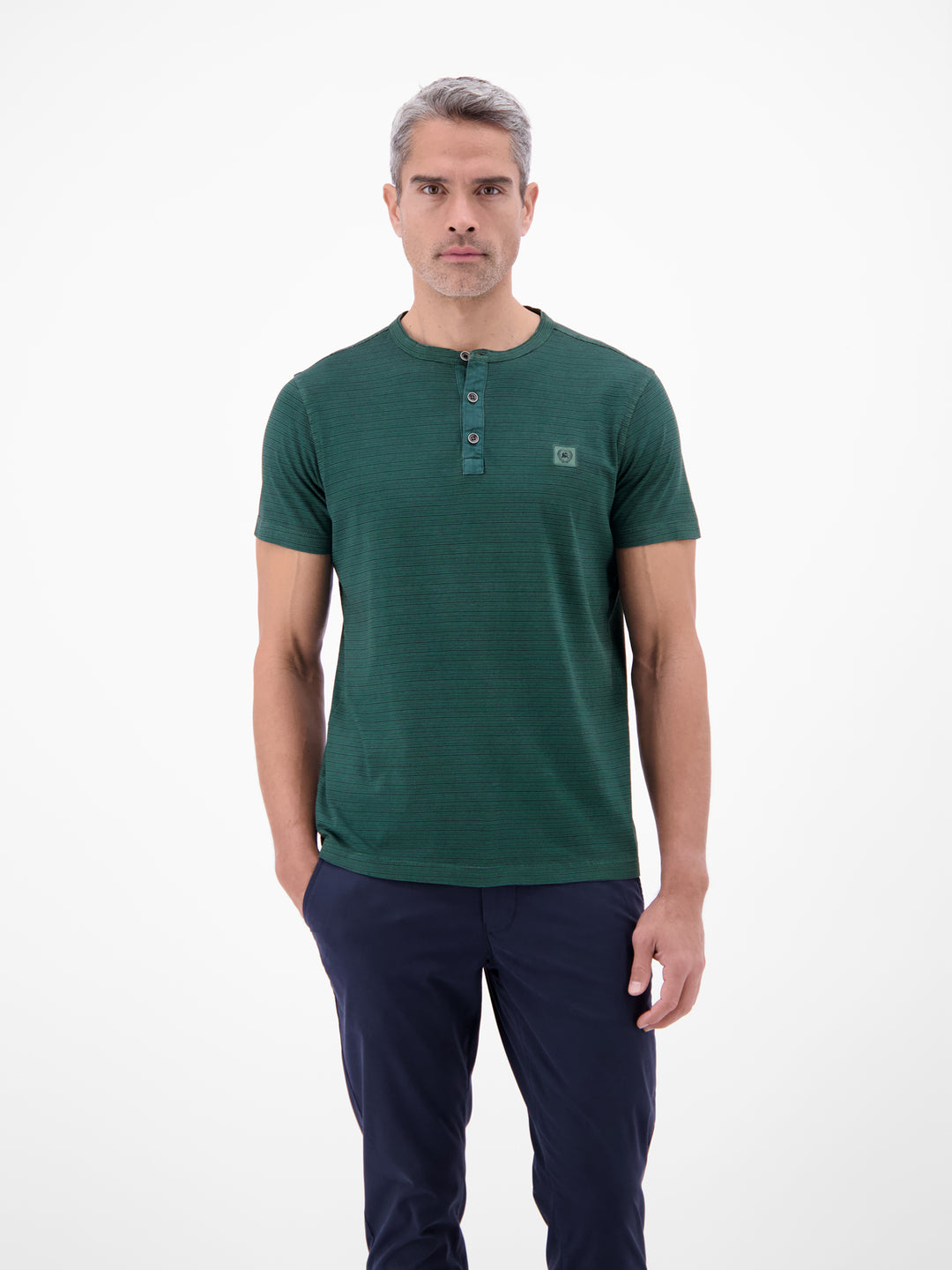 T-SHIRT/SERAFINO 1/2 ARM, SOFT TEAL 662 Bild 3