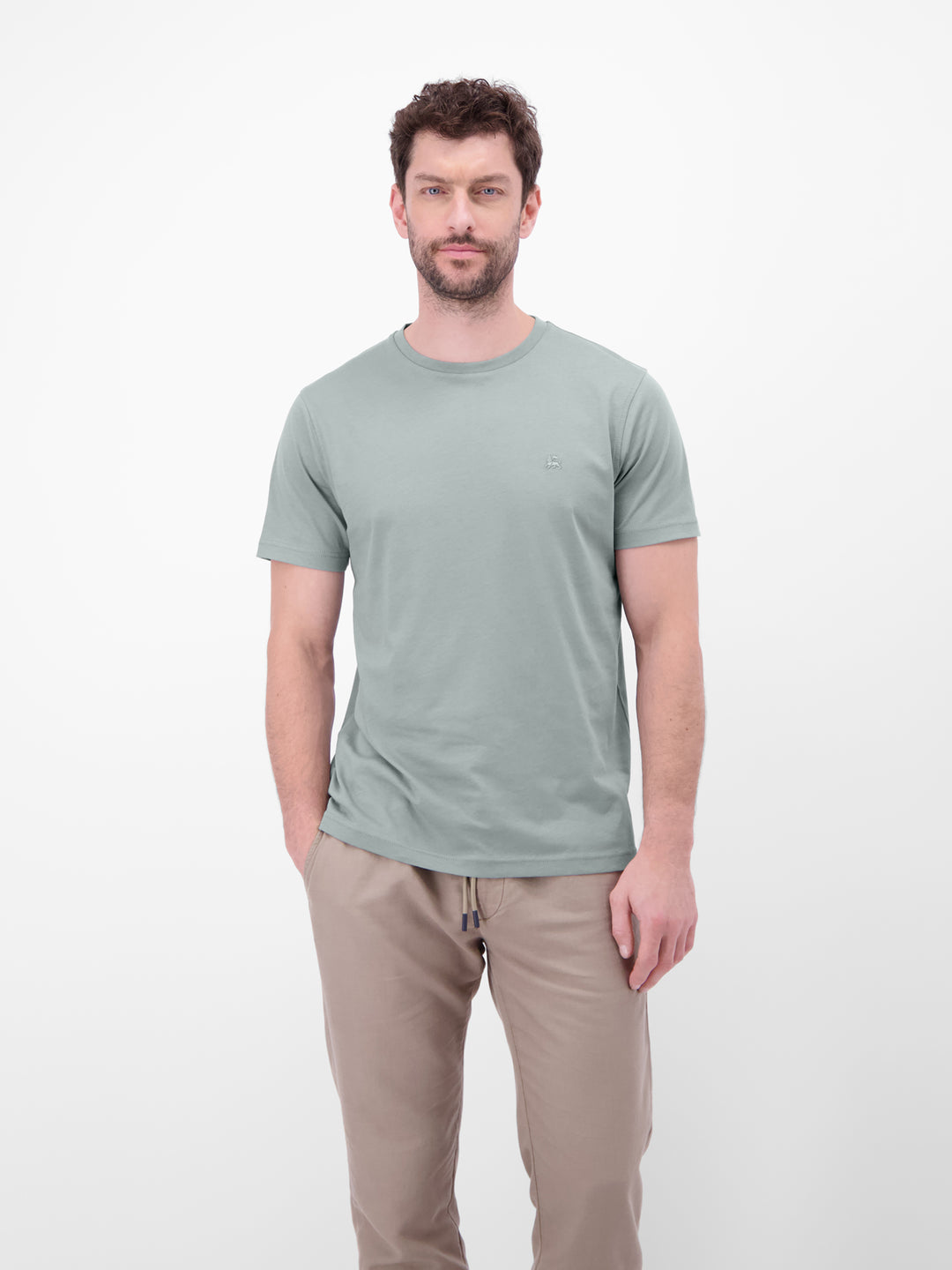 T-SHIRT/SERAFINO 1/2 ARM, STORM GREY 228 Bild 3