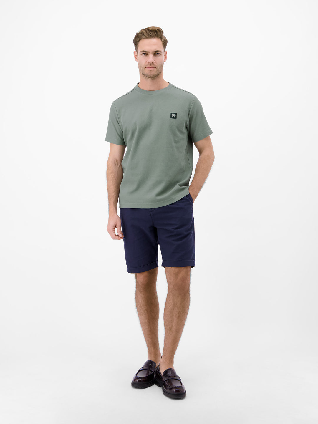 T-SHIRT/SERAFINO 1/2 ARM, STORM GREY 228 Bild 3