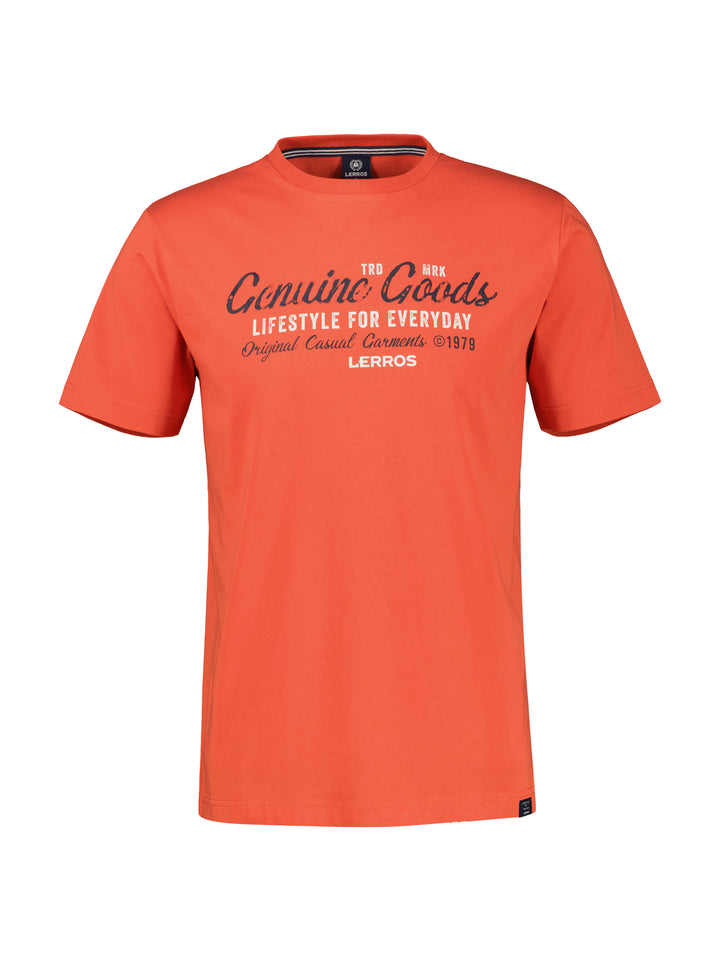 T-SHIRT/SERAFINO 1/2 ARM, VIVID RED 328 Bild 1