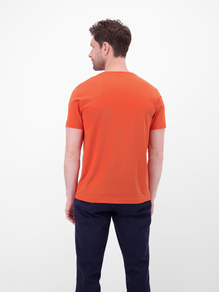T-SHIRT/SERAFINO 1/2 ARM, VIVID RED 328 Bild 4