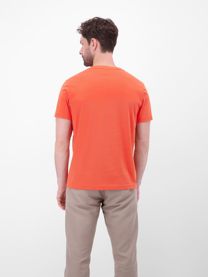 T-SHIRT/SERAFINO 1/2 ARM, VIVID RED 328 Bild 4