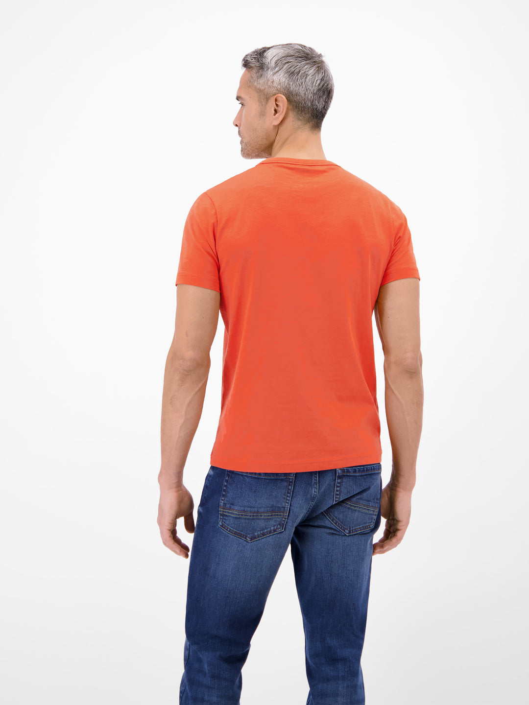 T-SHIRT/SERAFINO 1/2 ARM, VIVID RED 328 Bild 4
