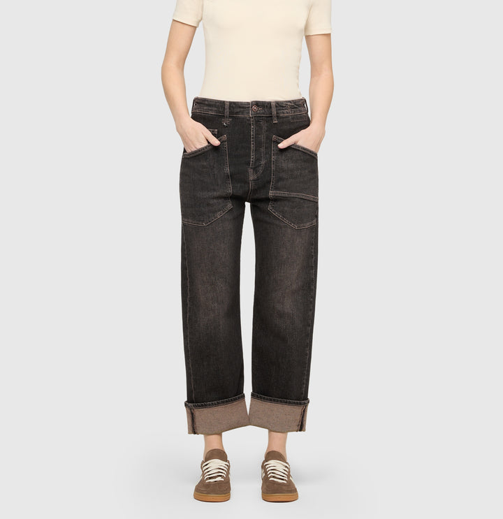 BAGGY, brown tinted black wash D958 Bild 1