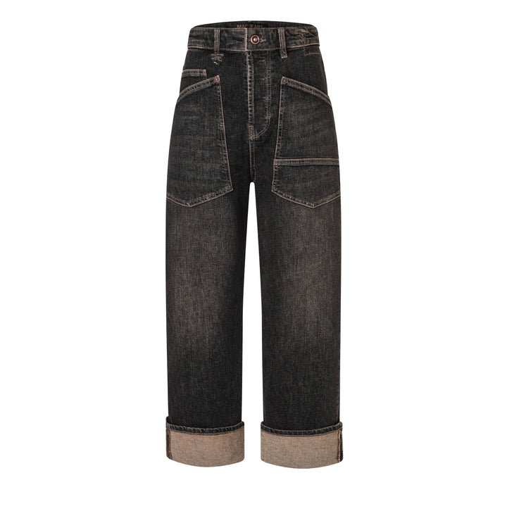 BAGGY, brown tinted black wash D958 Bild 3